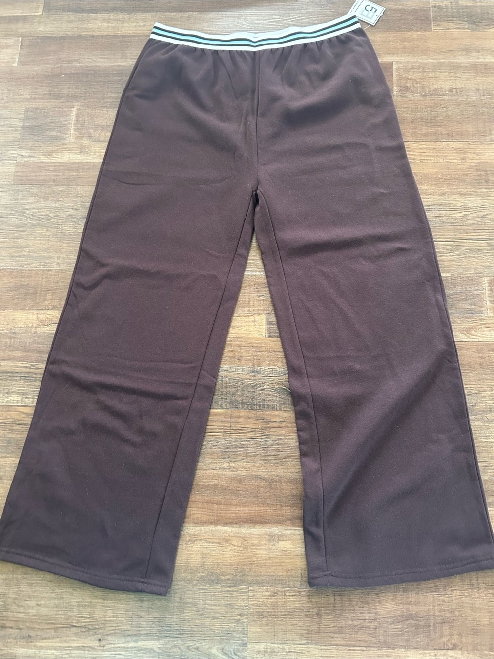 NWT Brown sweatpants, women’s size XXL